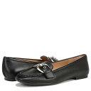 送料無料 ナチュラライザー Naturalizer レディース 女性用 シューズ 靴 ローファー ボートシューズ Lola - Black Leather