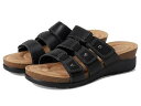 送料無料 クラークス Clarks レディース 女性用 シューズ 靴 サンダル Calenne Lily - Black Leather