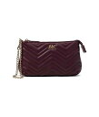  A NC Anne Klein fB[X p t@bVG  z Quilted Chain Wristlet - Cranberry