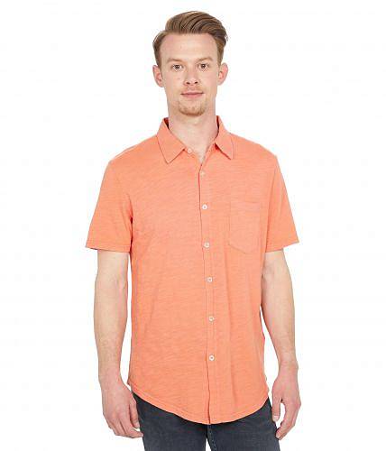  bhI[hbN Mod-o-doc Y jp t@bV {^Vc Montana Short Sleeve Button Front Shirt - Burnt Orange