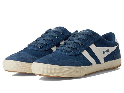 送料無料 ゴラ Gola メンズ 男性用 シューズ 靴 スニーカー 運動靴 Badminton - Vintage Blue/Off White