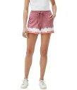  ~bVFX^[Y Michael Stars fB[X p t@bV V[gpc Zp Otto Canyon Wash Cut-Off Sweatshorts in Hermosa French Terry - Flame Combo