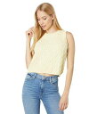 送料無料 ワンステート 1.STATE レディース 女性用 ファッション セーター Sleeveless Cable Crew Neck Sweater - Sunlight 1