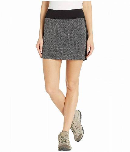  X}[gE[ Smartwool fB[X p t@bV XJ[g Diamond Peak Quilted Skirt - Black Heather