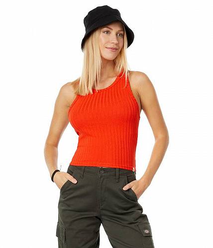 送料無料 リップカール Rip Curl レディース 女性用 ファッション トップス シャツ Premium Rib Tank - Hot Orange