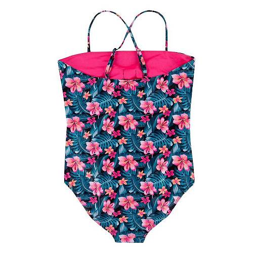 送料無料 ハーレー Hurley Kids 女の子用 スポーツ・アウトドア用品 キッズ 子供用水着 ワンピース UPF 50+ One-Piece Swimsuit (Big Kids) - Black