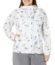 送料無料 コロンビア Columbia レディース 女性用 ファッション アウター ジャケット コート ジャケット Plus Size Flash Challenger(TM) Novelty Windbreaker - White Poplines Print