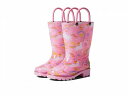 こちらの商品は ウエスタンチーフ Western Chief Kids 女の子用 キッズシューズ 子供靴 ブーツ レインブーツ Sparkle Unicorn PVC Rain Boot (Toddler/Little Kid) - Pink です。 注文後のサイズ変更・キャンセルは出来ませんので、十分なご検討の上でのご注文をお願いいたします。 ※靴など、オリジナルの箱が無い場合がございます。ご確認が必要な場合にはご購入前にお問い合せください。 ※画面の表示と実物では多少色具合が異なって見える場合もございます。 ※アメリカ商品の為、稀にスクラッチなどがある場合がございます。使用に問題のない程度のものは不良品とは扱いませんのでご了承下さい。 ━ カタログ（英語）より抜粋 ━ Let them have fun in the drizzling weather when the Western Chief(R) Sparkle Unicorn PVC Rain Boots have got their back. Water-resistant synthetic upper with unique graphic detailing. Synthetic lining. Round toe silhouette. Pull tabs on the side. Easy pull-on closure. Treaded synthetic outsole. ※掲載の寸法や重さはサイズ「5 Toddler, width M」を計測したものです. サイズにより異なりますので、あくまで参考値として参照ください. Weight of footwear is based on a single item, not a pair. 実寸（参考値）： Weight: 約 170 g Shaft: 約 13.97 cm ■サイズの幅(オプション)について Slim &lt; Narrow &lt; Medium &lt; Wide &lt; Extra Wide S &lt; N &lt; M &lt; W A &lt; B &lt; C &lt; D &lt; E &lt; EE(2E) &lt; EEE(3E) ※足幅は左に行くほど狭く、右に行くほど広くなります ※標準はMedium、M、D(またはC)となります ※メーカー毎に表記が異なる場合もございます