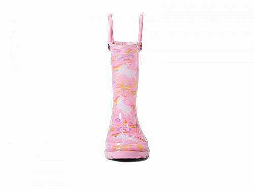 送料無料 ウエスタンチーフ Western Chief Kids 女の子用 キッズシューズ 子供靴 ブーツ レインブーツ Sparkle Unicorn PVC Rain Boot (Toddler/Little Kid) - Pink