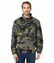  At@ C_Xg[Y Alpha Industries t@bV AE^[ WPbg R[g WPbg 1/4 Zip Fleece Pullover - Woodland Camo