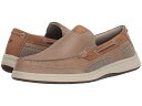 送料無料 ドッカーズ Dockers メンズ 男性用 シューズ 靴 ボートシューズ Tiller - Taupe Crazy Horse