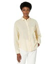  ZutH[I[}JCh 7 For All Mankind fB[X p t@bV {^Vc Classic Button-Up Shirt - Light Lemon