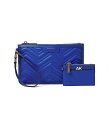  A NC Anne Klein fB[X p t@bVG  z Quilted Two-Piece Pouch Set - Galactic Cobalt