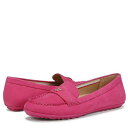 送料無料 ナチュラライザー Naturalizer レディース 女性用 シューズ 靴 ローファー ボートシューズ Evie - Pink Flash Leather