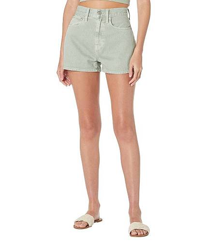 送料無料 Madewell レディース 女性用 ファッション ショートパンツ 短パン The Momjean Short: Garment-Dye Edition - Frosted Sage