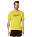  TbJj[ Saucony Y jp t@bV ANeBuVc Stopwatch Graphic Short Sleeve - Sulphur Heather Graphic