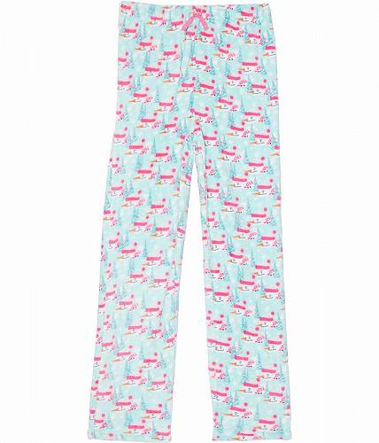 楽天グッズ×グッズ送料無料 バインヤード・バインズ Vineyard Vines Kids 女の子用 ファッション 子供服 パジャマ 寝巻き 下着 High Pile Lounge Pants （Toddler/Little Kids/Big Kids） - Crystal Blue