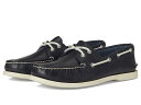 送料無料 スペリー Sperry メンズ 男性用 シューズ 靴 ボートシューズ A/O 2-Eye - Navy