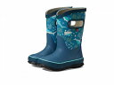 送料無料 ボグス Bogs Kids キッズ 子供用 キッズシューズ 子供靴 ブーツ レインブーツ Rain Boot Shark Coral (Toddler/Little Kid/Big Kid) - Light Blue Multi