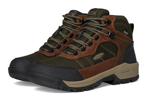 送料無料 キーン Keen Utility メンズ 男性用 シューズ 靴 ブーツ ワークブーツ Skokie Waterproof Wor..