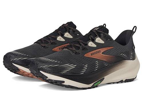 送料無料 ブルックス Brooks メンズ 男性用 シューズ 靴 スニーカー 運動靴 Ghost Trail - Ebony/Black..