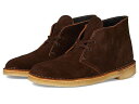 送料無料 クラークス Clarks メンズ 男性用 シューズ 靴 ブーツ チャッカブーツ Desert Boots - Brown/Chestnut Oiled...