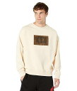  WXgJ@ Just Cavalli Y jp t@bV p[J[ XEFbg Soho Crew Neck Sweatshirt with &quot;Just Code&quot;Foil Logo - Ivory