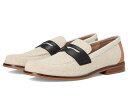 送料無料 コールハーン Cole Haan レディース 女性用 シューズ 靴 ローファー ボートシューズ Lana Lux Penny Loafers Remastered - Canvas/Black/Ivroy