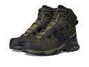 送料無料 サロモン Salomon メンズ 男性用 シューズ 靴 ブーツ ハイキング トレッキング Quest 4 GTX(R) - Olive Night/P...