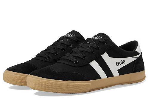 送料無料 ゴラ Gola メンズ 男性用 シューズ 靴 スニーカー 運動靴 Badminton - Black/Off-White/Gum