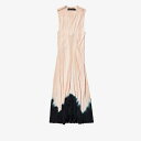 送料無料 プロエンザスクーラー Proenza Schouler レディース 女性用 ファッション ドレス Tie-Dye Sleeveless Knotted Back Dress - Dark Salmon/Black