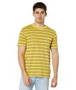  [J RVCA Y jp t@bV TVc PTC Stripe Short Sleeve - Bamboo