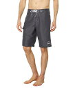 送料無料 オニール O'Neill メンズ 男性用 スポーツ・アウトドア用品 水着 Santa Cruz Solid 2.0 Boardshorts - Anthracite/White|詳細画像