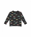  Chaser Kids j̎qp t@bV q TVc Cotton Jersey Long Sleeve Crew Neck Tee (Little Kids/Big Kids) - Vintage Black 1