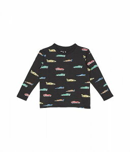 ̵ Chaser Kids ˤλ եå Ҷ T Cotton Jersey Long Sleeve Crew Neck Tee (Little Kids/Big Kids) - Vintage Black 1