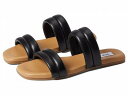 送料無料 スティーブマデン Steve Madden レディース 女性用 シューズ 靴 サンダル Wizen Sandal - Black Leather(4)