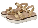 送料無料 バイオニック VIONIC レディース 女性用 シューズ 靴 ヒール Solana Slingback Sandals - Gold Metallic