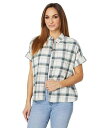  Madewell fB[X p t@bV {^Vc Daily Shirt in Rockfern Plaid - Antique Cream