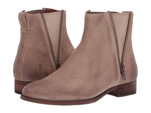 送料無料 フライ Frye レディース 女性用 シューズ 靴 ブーツ チェルシーブーツ アンクル Carly Zip Chelsea - Ash Oiled Suede