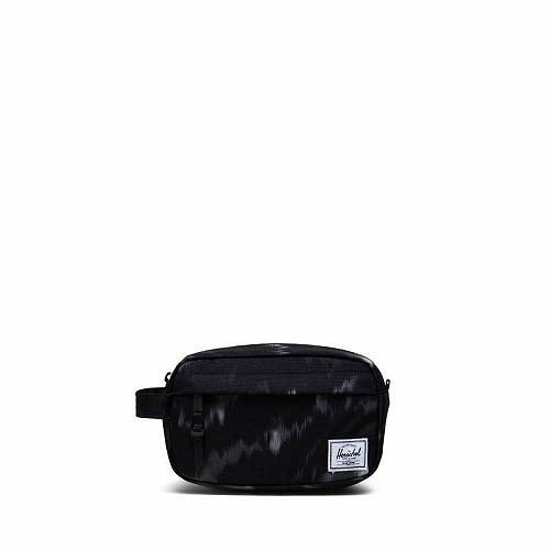  n[VFTvC Herschel Supply Co. obO  spANZT[ gspi Chapter Small Travel Kit - Blurred Ikat Black