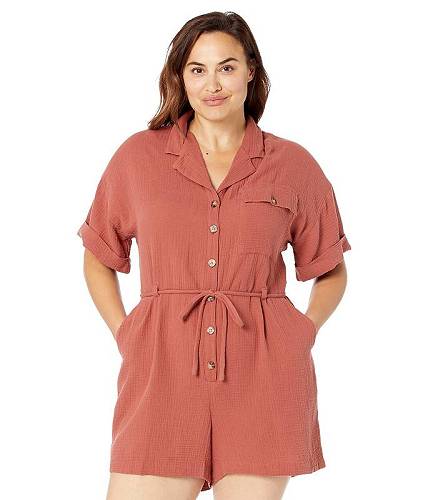 こちらの商品は Madewell レディース 女性用 ファッション ジャンプスーツ つなぎ セット Plus Lightspun Belted Safari Romper - Weathered Brick です。 注文後のサイズ変更・キャンセルは出来ませんので、十分なご検討の上でのご注文をお願いいたします。 ※靴など、オリジナルの箱が無い場合がございます。ご確認が必要な場合にはご購入前にお問い合せください。 ※画面の表示と実物では多少色具合が異なって見える場合もございます。 ※アメリカ商品の為、稀にスクラッチなどがある場合がございます。使用に問題のない程度のものは不良品とは扱いませんのでご了承下さい。 ━ カタログ（英語）より抜粋 ━ Feel free while staying indoors, wearing Madewell(R) Plus Lightspun Belted Safari Romper. Relaxed fit. Pull-on style. Spread collar. Front button closure placket. Half sleeves with fold-over armband. Waist tie. Pockets:Front flap pocket.Side hand pockets. Thigh-length legs. Ruched design allover. 100% cotton. Machine wash, tumble dry. ※掲載の寸法や重さはサイズ「2X」を計測したものです. サイズにより異なりますので、あくまで参考値として参照ください. 実寸（参考値）： Length: 約 96.52 cm