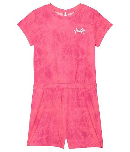 こちらの商品は ハーレー Hurley Kids 女の子用 ファッション 子供服 ベビー服 赤ちゃん ロンパース Short Sleeve Romper (Big Kids) - Hyper Pink です。 注文後のサイズ変更・キャンセルは出来ませんので、十分なご検討の上でのご注文をお願いいたします。 ※靴など、オリジナルの箱が無い場合がございます。ご確認が必要な場合にはご購入前にお問い合せください。 ※画面の表示と実物では多少色具合が異なって見える場合もございます。 ※アメリカ商品の為、稀にスクラッチなどがある場合がございます。使用に問題のない程度のものは不良品とは扱いませんのでご了承下さい。 ━ カタログ（英語）より抜粋 ━ Transform your kids&#039; style by opting for the vibrant Hurley(R) Kids Short Sleeve Romper. Pullover style. Crew neckline and short sleeves. Allover multicolored print. Signature brand name logo print on the upper left chest. 100% cotton. Machine wash, tumble dry. 実寸（参考値）： Inseam: 約 7.62 cm Shoulder to Crotch: 約 68.58 cm Shoulder to Toe: 約 73.66 cm Inseam: 約 7.62 cm Shoulder to Crotch: 約 68.58 cm Shoulder to Toe: 約 73.66 cm Product measurements were taken using size LG (12 Big Kid). サイズにより異なりますので、あくまで参考値として参照ください. Measurements: Inseam: 約 7.6 cm.Shoulder to crotch: 約 68.6 cm.Shoulder to toe: 約 73.7 cm.