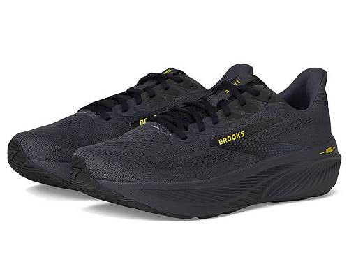 送料無料 ブルックス Brooks メンズ 男性用 シューズ 靴 スニーカー 運動靴 Ghost 17 - Ebony/Black/Yellow