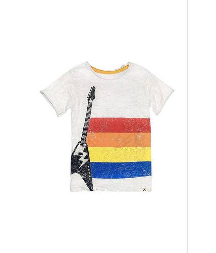 送料無料 アパマンキッズ Appaman Kids 男の子用 ファッション 子供服 Tシャツ Guitar Stripes Short Sleeve Tee (Toddler/Little Kids/Big Kids) - Cloud Heather