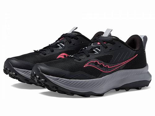 送料無料 サッカニー Saucony レディース 女性用 シューズ 靴 スニーカー 運動靴 Blaze TR - Black/Vizi Pink