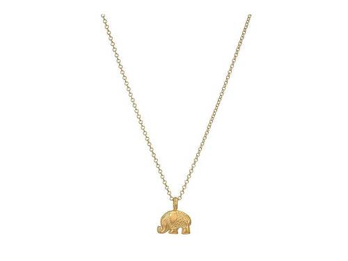 ドギャード 送料無料 ドギャード Dogeared レディース 女性用 ジュエリー 宝飾品 ネックレス Lucky Us Elephant Reminder Necklace - Gold Dipped