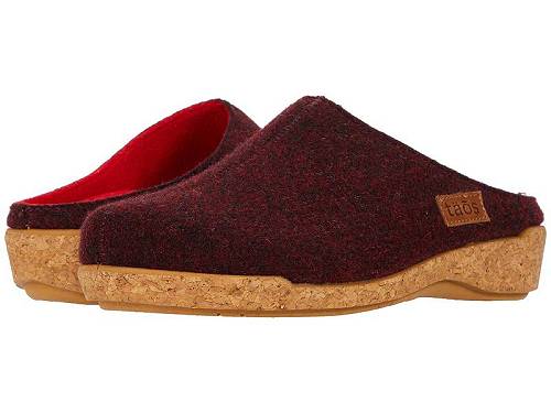  ^IX taos Footwear fB[X p V[Y C NbO Woollery - Deep Red