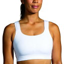 送料無料 ブルックス Brooks レディース 女性用 ファッション 下着 ブラジャー Convertible 2.0 Sports Bra - White