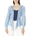 送料無料 ニックアンドゾー NIC+ZOE レディース 女性用 ファッション セーター Falling Jewels Cardigan - Blue Multi