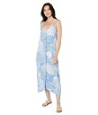  bhI[hbN Mod-o-doc fB[X p t@bV hX Abstract Print Sleeveless Button-Down Dress - Capri Blue